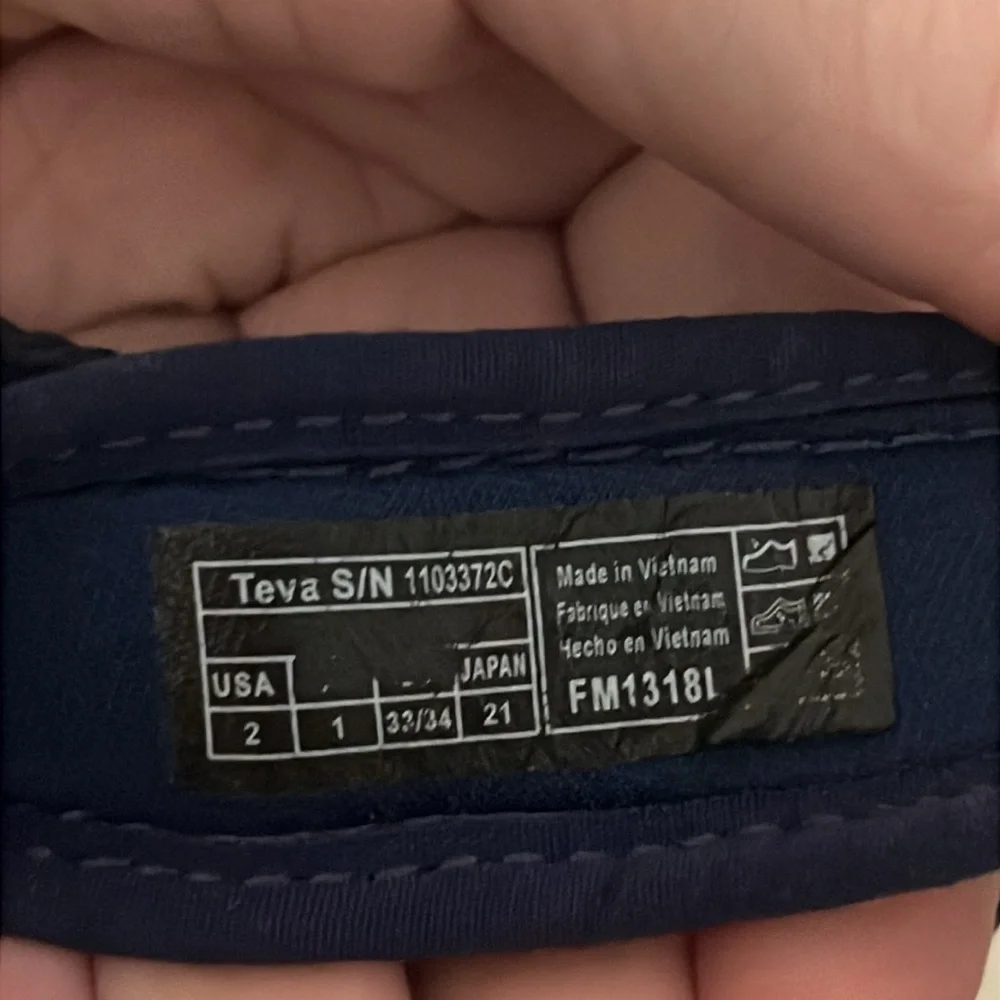 Teva x Herschel Boys Girls Kids Sandals Size 2